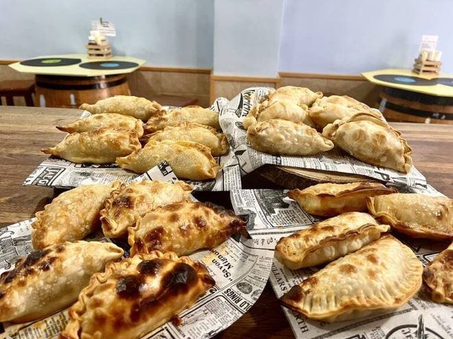 Empanadas argentinas recién hechas